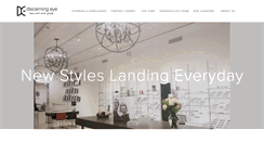 Desktop Screenshot of discerningeyeoptical.com